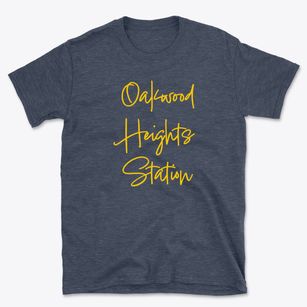 Oakwood Heights Station New York Freestyle Basic T-Shirt