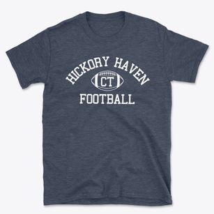 Hickory Haven Connecticut Football Basic T-Shirt
