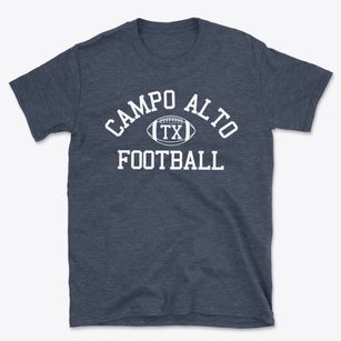 Campo Alto Texas Football Basic T-Shirt