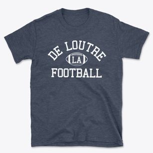 De Loutre Louisiana Football Basic T-Shirt