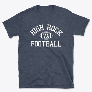 High Rock Virginia Football Basic T-Shirt