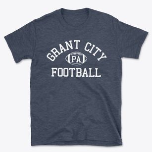 Grant City Pennsylvania Football Basic T-Shirt