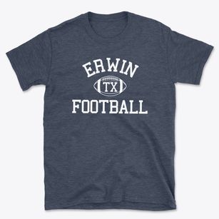 Erwin Texas Football Basic T-Shirt
