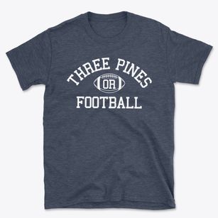 Three Pines Oregon Football Basic T-Shirt