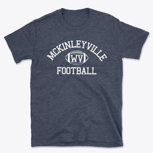 Mckinleyville West Virginia Football Basic T-Shirt