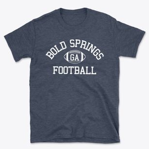 Bold Springs Georgia Football Basic T-Shirt