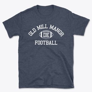 Old Mill Manor Delaware Football Basic T-Shirt