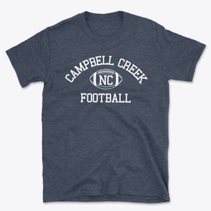 Campbell Creek North Carolina Football Basic T-Shirt