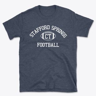 Stafford Springs Connecticut Football Basic T-Shirt