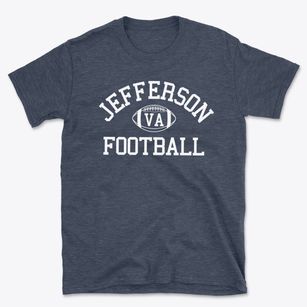 Jefferson Virginia Football Basic T-Shirt