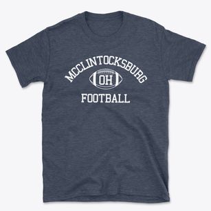 Mcclintocksburg Ohio Football Basic T-Shirt