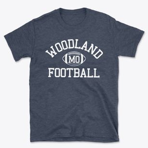 Woodland Missouri Football Basic T-Shirt
