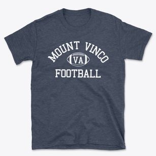 Mount Vinco Virginia Football Basic T-Shirt