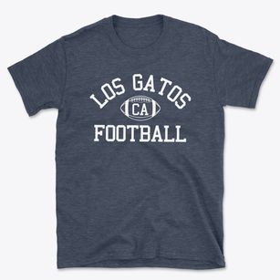 Los Gatos California Football Basic T-Shirt