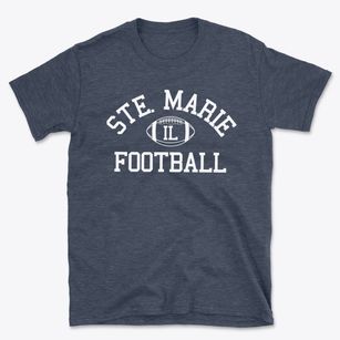 Ste. Marie Illinois Football Basic T-Shirt