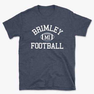 Brimley Michigan Football Basic T-Shirt