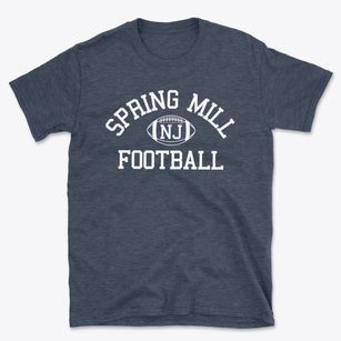 Spring Mill New Jersey Football Basic T-Shirt