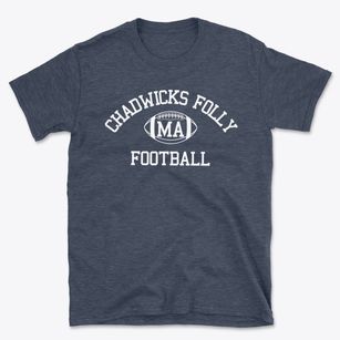 Chadwicks Folly Massachusetts Football Basic T-Shirt