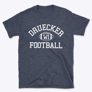 Druecker Wisconsin Football Basic T-Shirt