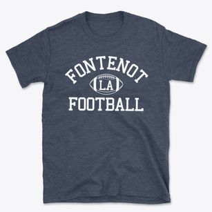 Fontenot Louisiana Football Basic T-Shirt