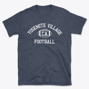 Yosemite Village California Football Basic T-Shirt