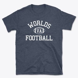 Worlds Virginia Football Basic T-Shirt