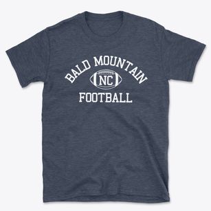 Bald Mountain North Carolina Football Basic T-Shirt