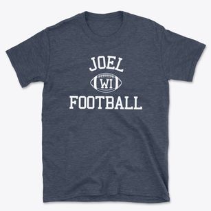 Joel Wisconsin Football Basic T-Shirt