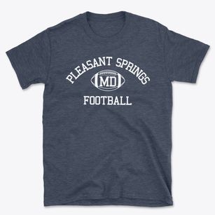 Pleasant Springs Maryland Football Basic T-Shirt