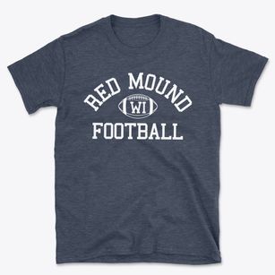 Red Mound Wisconsin Football Basic T-Shirt