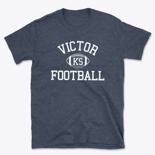 Victor Kansas Football Basic T-Shirt