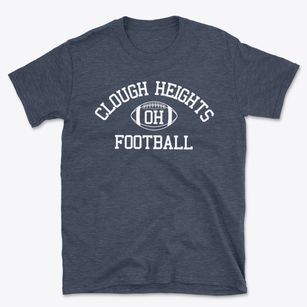 Clough Heights Ohio Football Basic T-Shirt