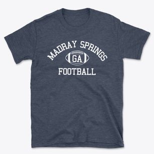 Madray Springs Georgia Football Basic T-Shirt
