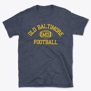 Old Baltimore Maryland Football Basic T-Shirt