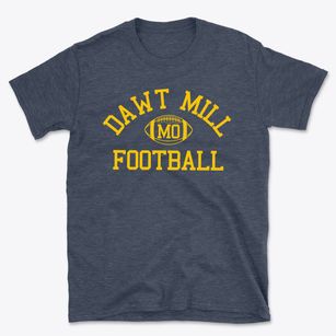 Dawt Mill Missouri Football Basic T-Shirt