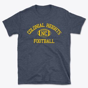 Colonial Heights North Carolina Football Basic T-Shirt