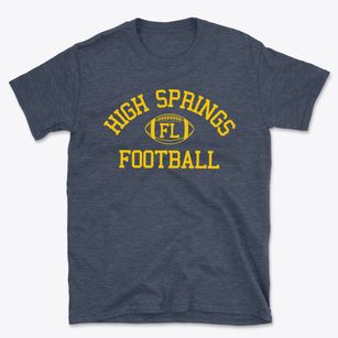 High Springs Florida Football Basic T-Shirt