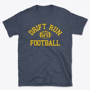 Drift Run West Virginia Football Basic T-Shirt