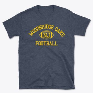 Woodbridge Oaks New Jersey Football Basic T-Shirt
