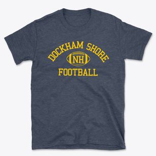 Dockham Shore New Hampshire Football Basic T-Shirt