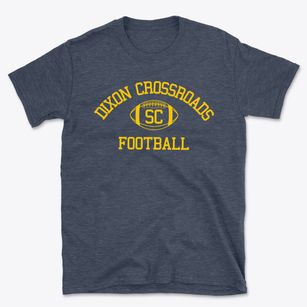 Dixon Crossroads South Carolina Football Basic T-Shirt
