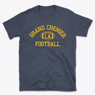 Grand Chenier Louisiana Football Basic T-Shirt
