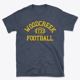 Woodcreek Texas Football Basic T-Shirt