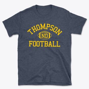 Thompson North Dakota Football Basic T-Shirt