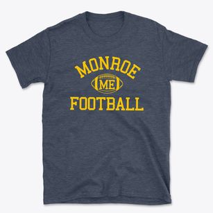 Monroe Maine Football Basic T-Shirt