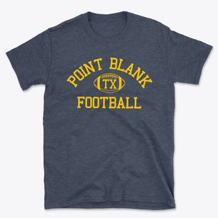 Point Blank Texas Football Basic T-Shirt