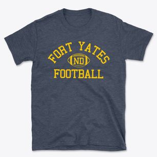 Fort Yates North Dakota Football Basic T-Shirt