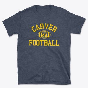 Carver Massachusetts Football Basic T-Shirt