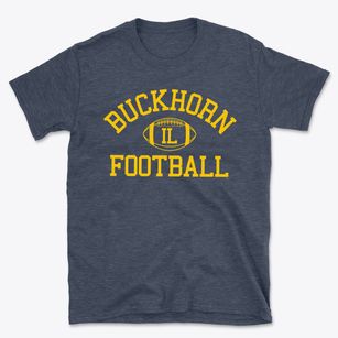 Buckhorn Illinois Football Basic T-Shirt