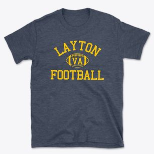 Layton Virginia Football Basic T-Shirt